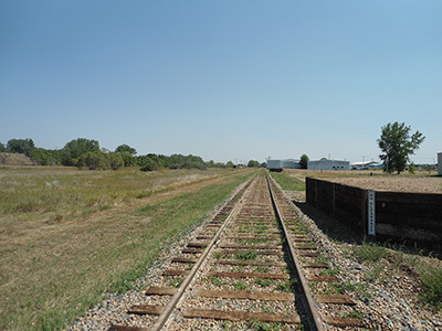 One of our two raised platform laydown yards